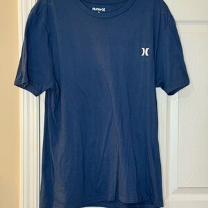Hurley Dark Blue Crew Neck Tee